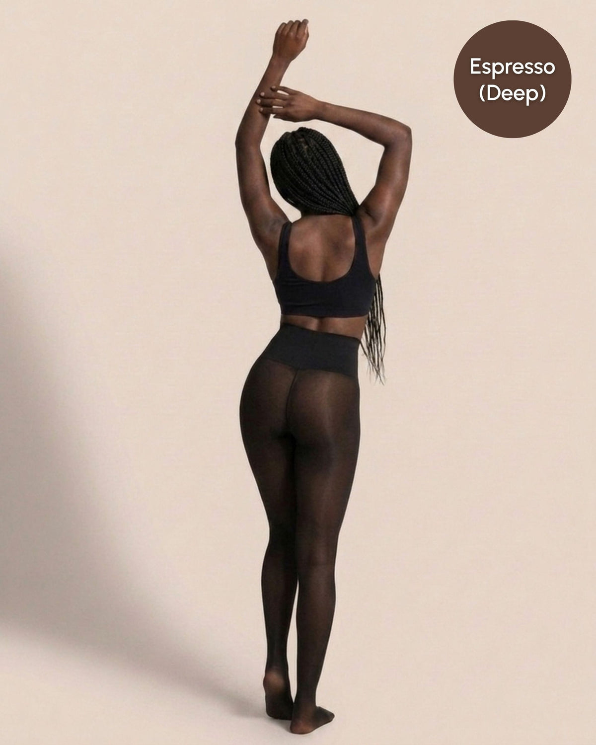 Sheer Illusion Fleece-Lined Tights — image 11
